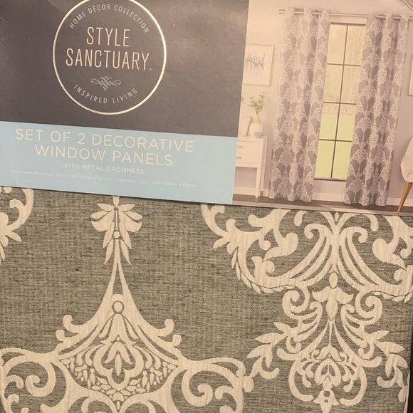 style sanctuary Accents Decorative Window Panelscurtains Poshmark